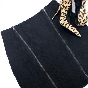 Ann Taylor Chic Zipper Skirt